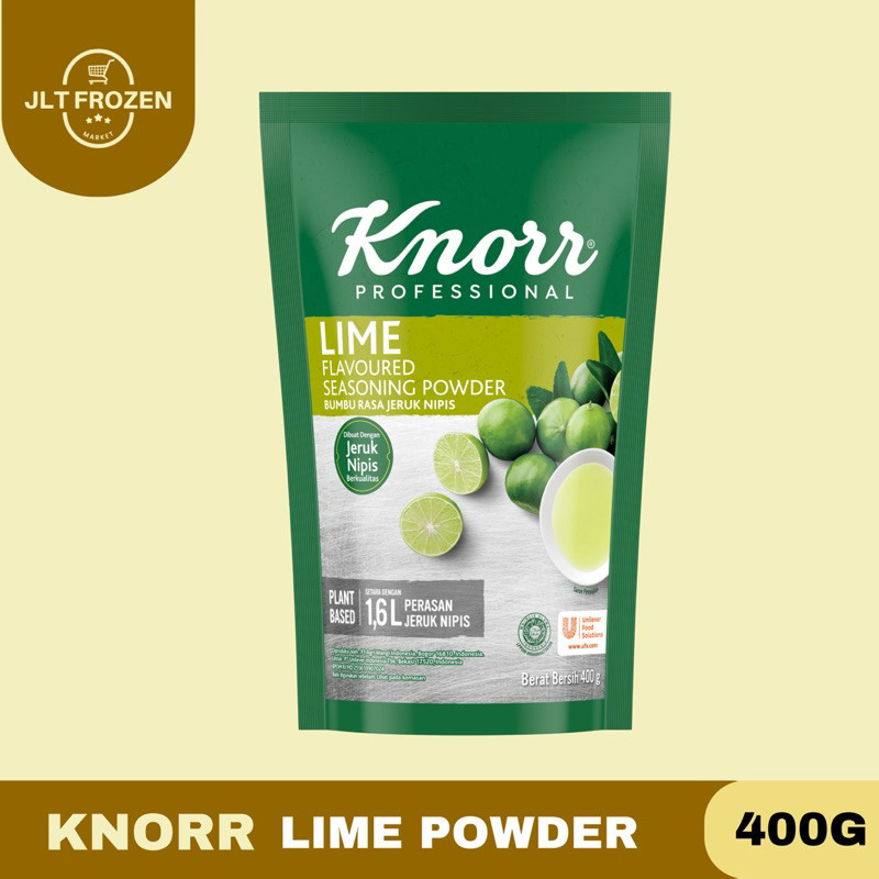 

Knorr Lime Powder / Bumbu Rasa Jeruk Nipis Kemasan - 400g