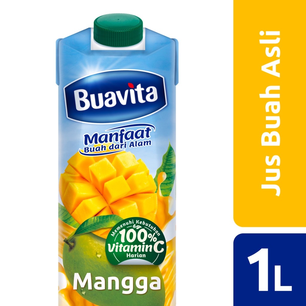 

Buavita Juice Mangga 1L - Nikmati Kesegaran Mangga dalam Setiap Gelas Buavita Mangga RL1 1000ml - Sumber Vitamin dan Antioksidan Alami Juice Mangga Buavita 1 Liter - Cocok untuk Meningkatkan Kesehatan Harian