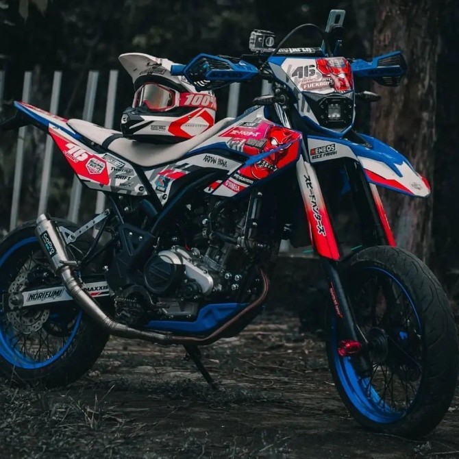 Decal wr155/stiker wr155  full body premium quality