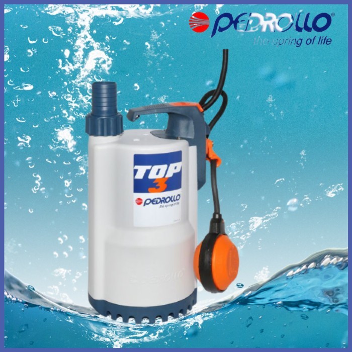 Pompa air Pedrollo TOP 3 / Pompa celup otomatis