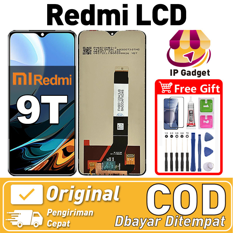 ORI FOR LCD Redmi 9T Fullset Original LCD HP Redmi 9T Asli Touchscreen Layar Sentuh HP COD
