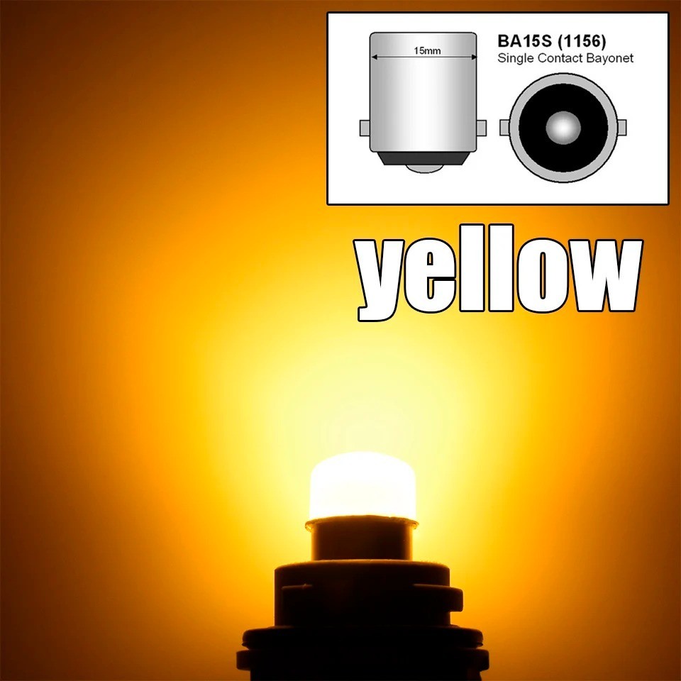 

- SEAMETAL Lampu Sein Mobil Rem Reverse LED 1156 BA15S 12-24V - ST56 -
