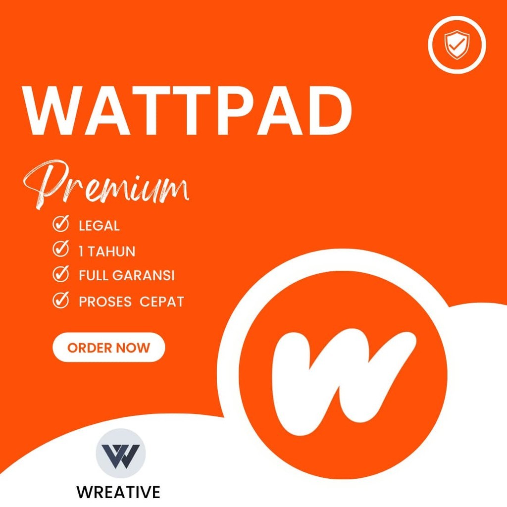 Wattpad Premium Plus 1 Tahun Full Garansi - Baca Cerita Tanpa Iklan Full Version No Ads