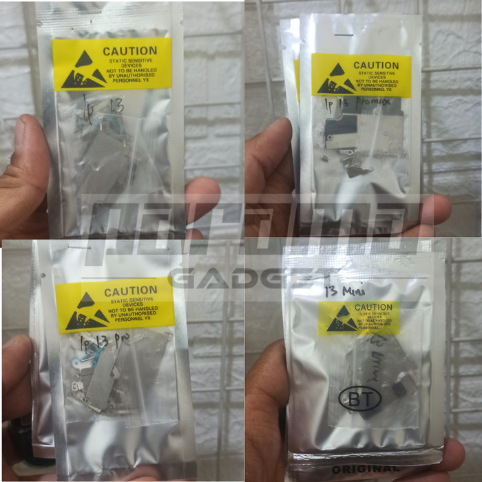 PLAT SENG PENUTUP COVER PLATE MESIN BATERAI IPHONE 13 13 PRO 13 PRO MAX 13 MINI 1 SET