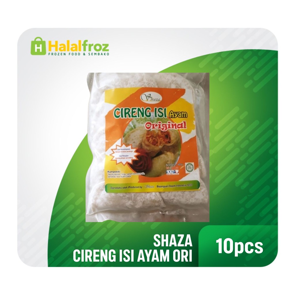 

Shaza Cireng Isi Ayam Ori 10pcs (25s)