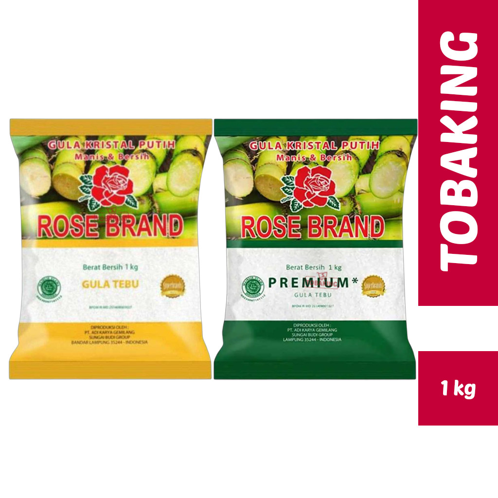 

Gula Pasir Rose brand 1 kg Gula Rosebrand
