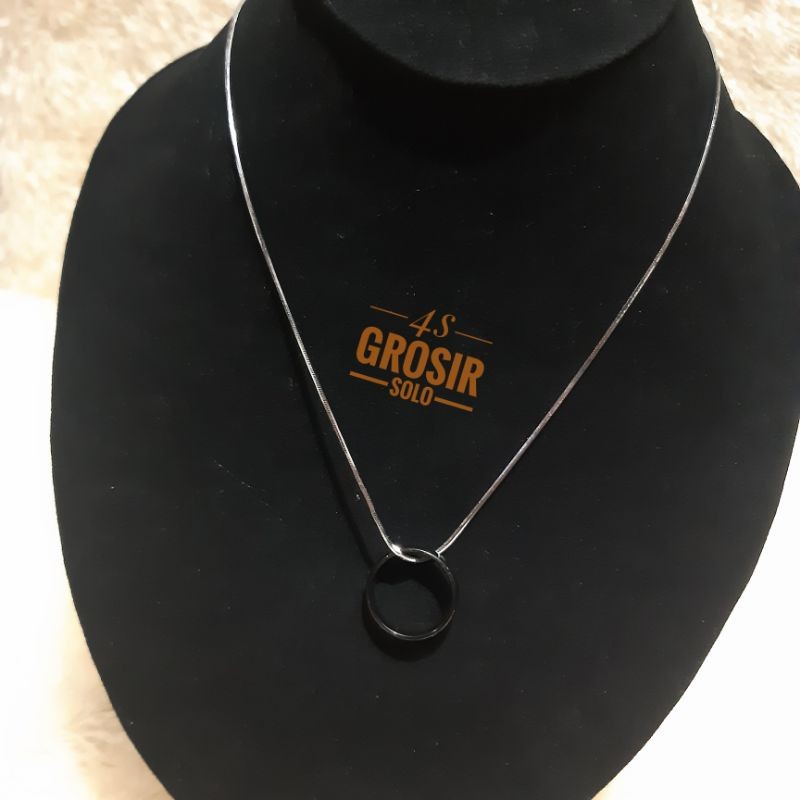 4S GROSIR SOLO || Kalung Rhodium | Cincin Titanium | Awet ,Anti Karat & Luntur | Kalung Rhodium deng