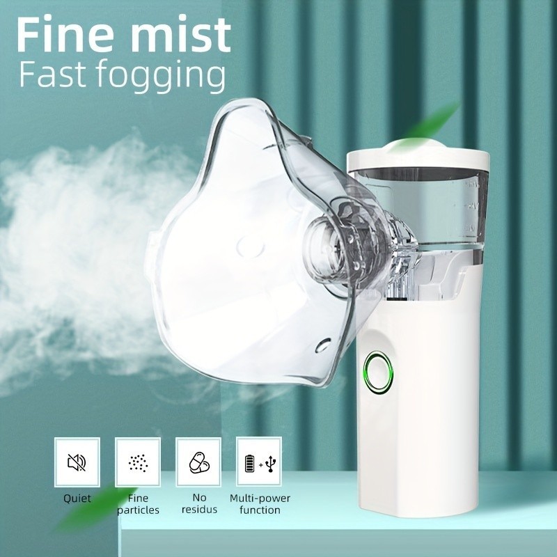 

- COLEBY Alat Terapi Pernapasan Handheld Nebulizer Inhaler Atomizer - HD-W05 -