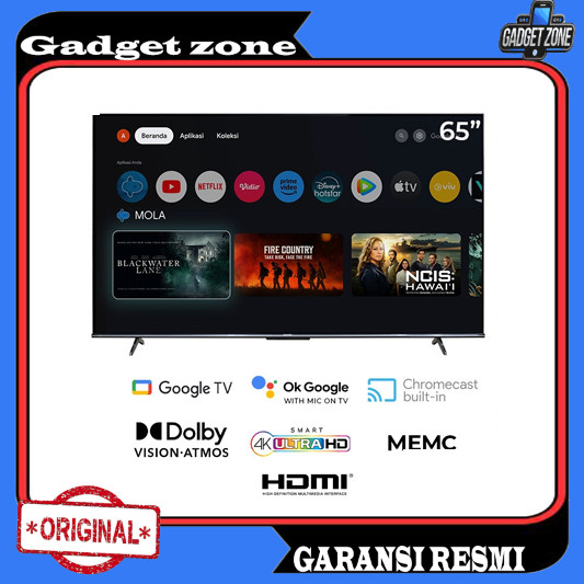 TV POLYTRON 75 INCH UHD 4K SMART GOOGLE TV 75INCH 75UG5959 GARANSI RESMI