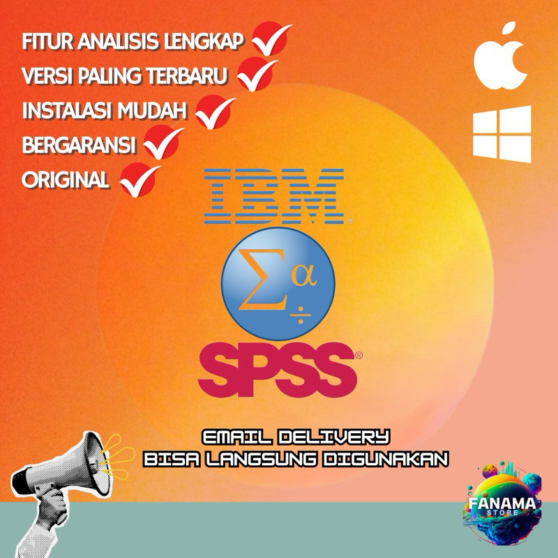 (MAC & WIN) SPSS 29 & 30 TERBARU BERGARANSI