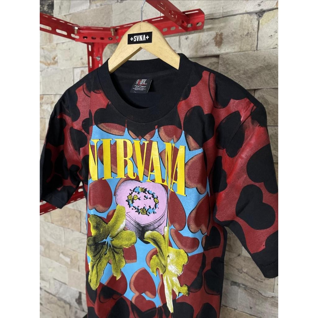 Nirvana Heart Shaped Box / kaos Vintage