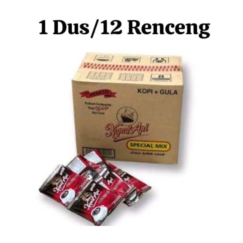 

COD Kapal Api Specialmix + Gula 23g isi 12 Renceng(1Dus)