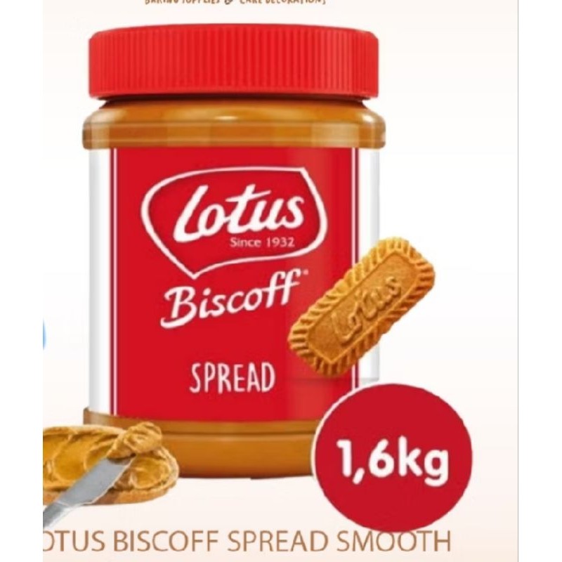 

Biscof Lotus Spread Smooth Selai Lotus 1.6 kg