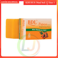 [RETAIL] SABUN WAJAH BDL PAPAYA BRIGHTENING | SABUN PEPAYA BDL FACIAL FOAM | SABUN MUKA | SABUN PEMU