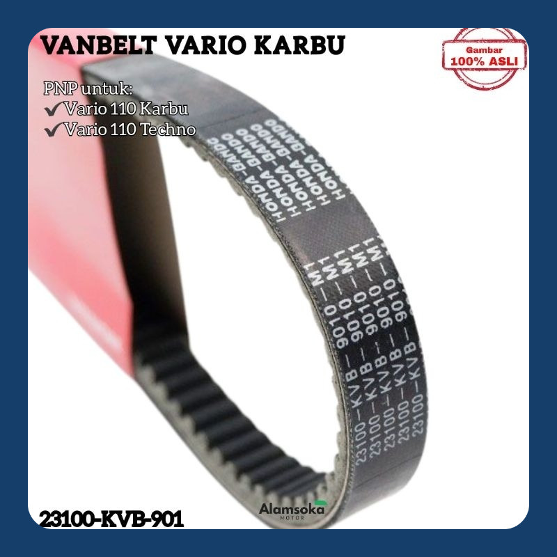 Vanbelt Vario 110 Karbu KVB Van Belt Vario 110 Techno Karburator Vario Techno 110 Karbu KVB 23100-KV