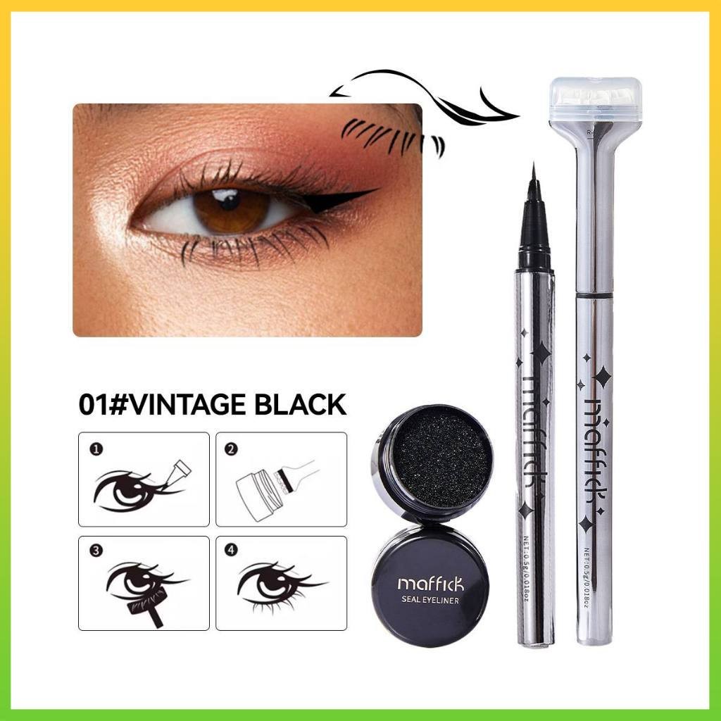 Stamp Bulu Mata Bawah /Lower Eyelashes + Eyeliner Liquid