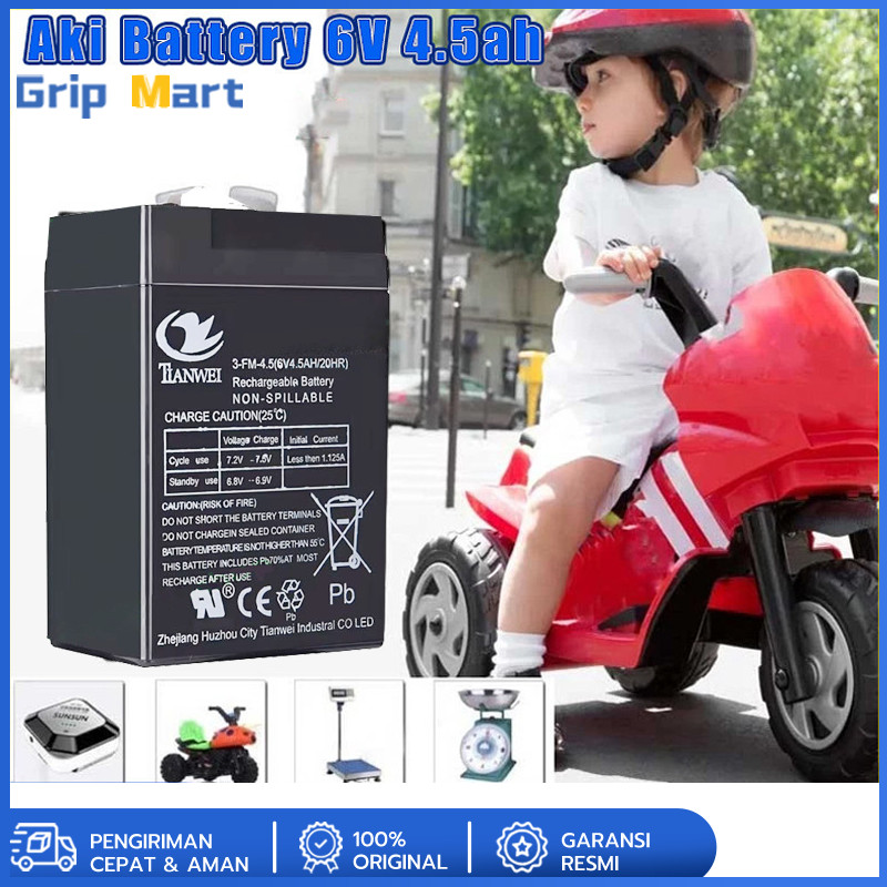 Aki kering 6v 4.5ah/ aki kering genset 6v 20ah/Aki Timbangan Digital VRLA SINUS 6V 4Ah 4.5Ah Aki Eme