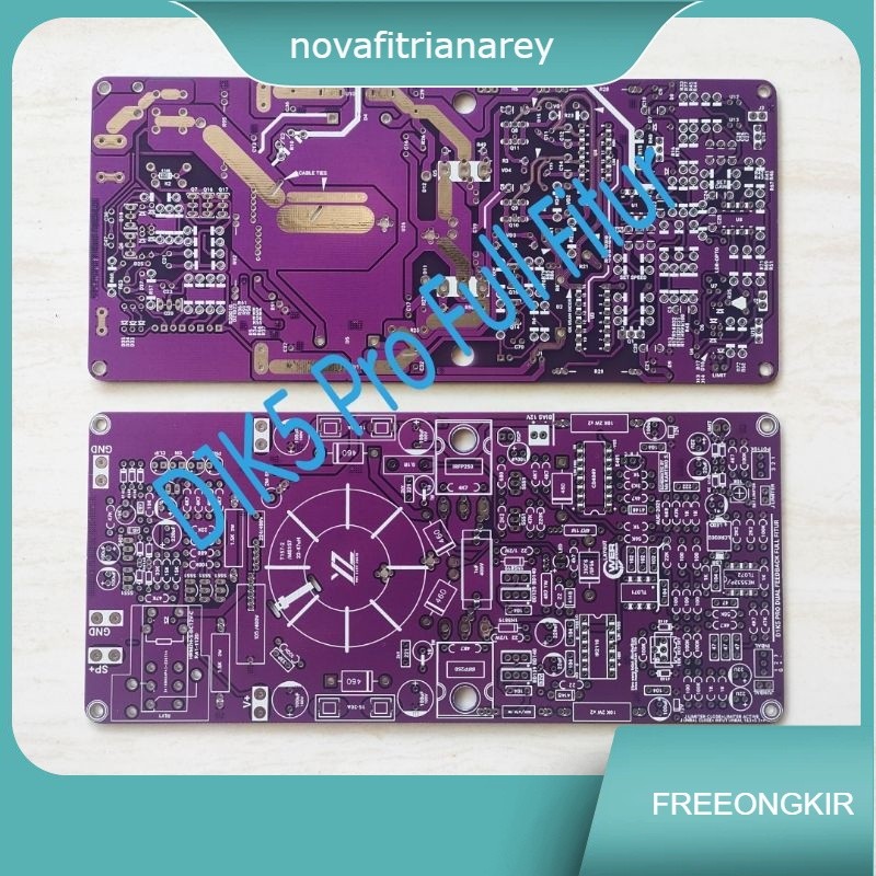 PCB D1K5 Pro Full fitur Class D 1k5 power Amplifier