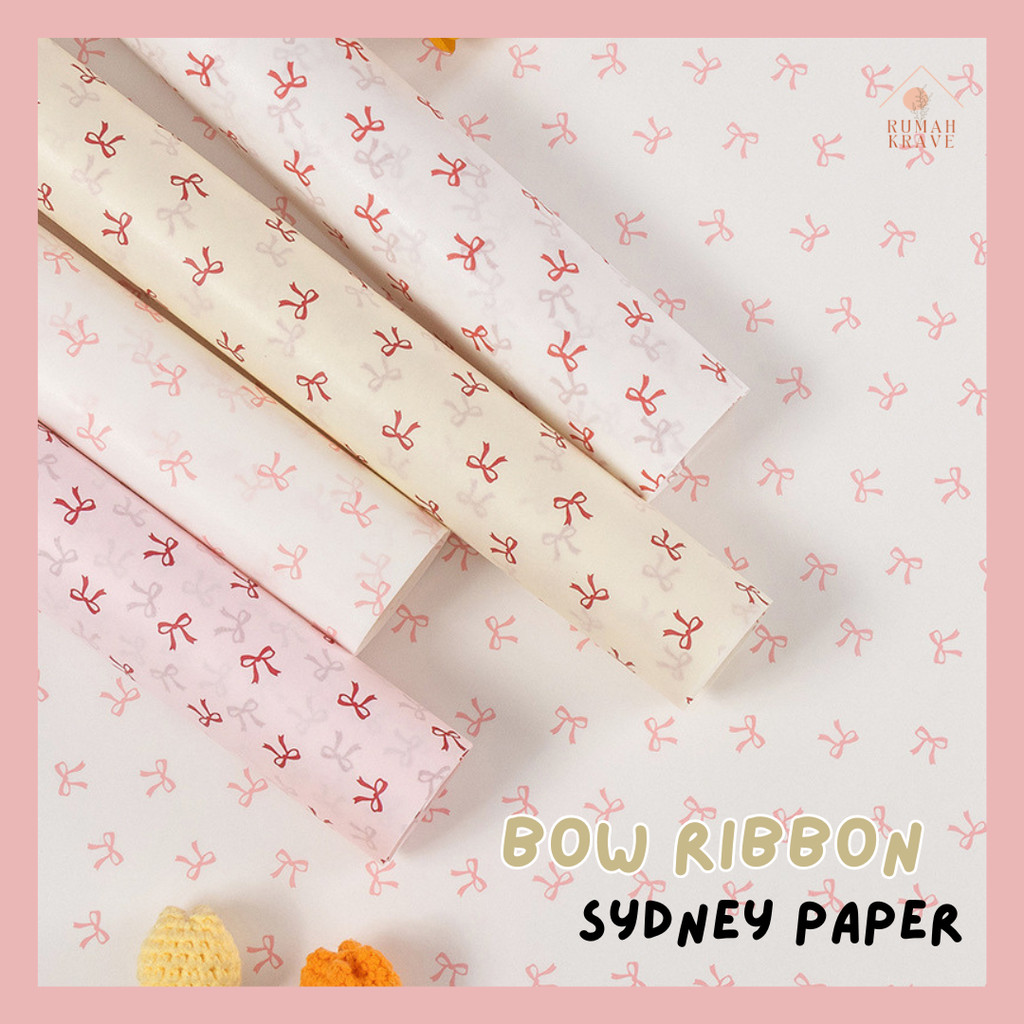 

RUMAH KRAVE - Sydney Bow Ribbon TIssue Paper Kertas Tissue Tipis