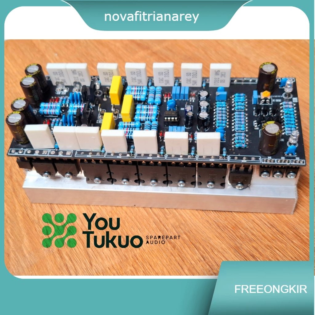 Kit driver Class H mini 2U 20cm BIPOLAR JADI