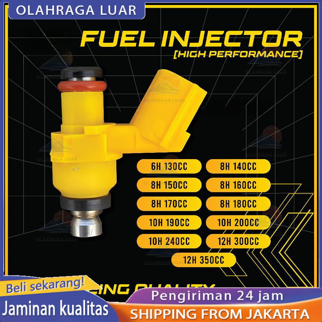 Injektor Racing Beat Vario 110 125 150 160 CB150 Sonic Supra Genio Scoopy Verza Injektor