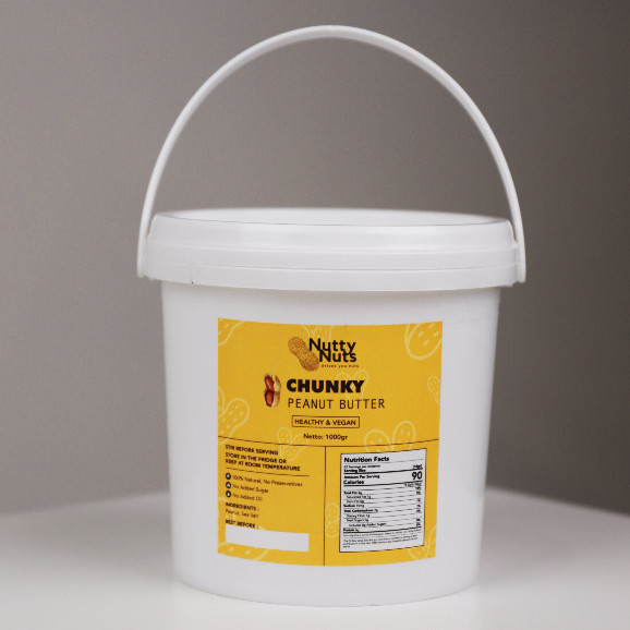 

NuttyNuts Chunky Peanut Butter 1kg