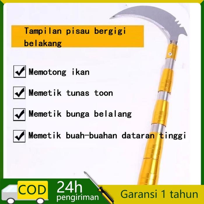 

Alat pemangkasan tanaman sabit teleskopik cabang setinggi 7 m - 4M Sale