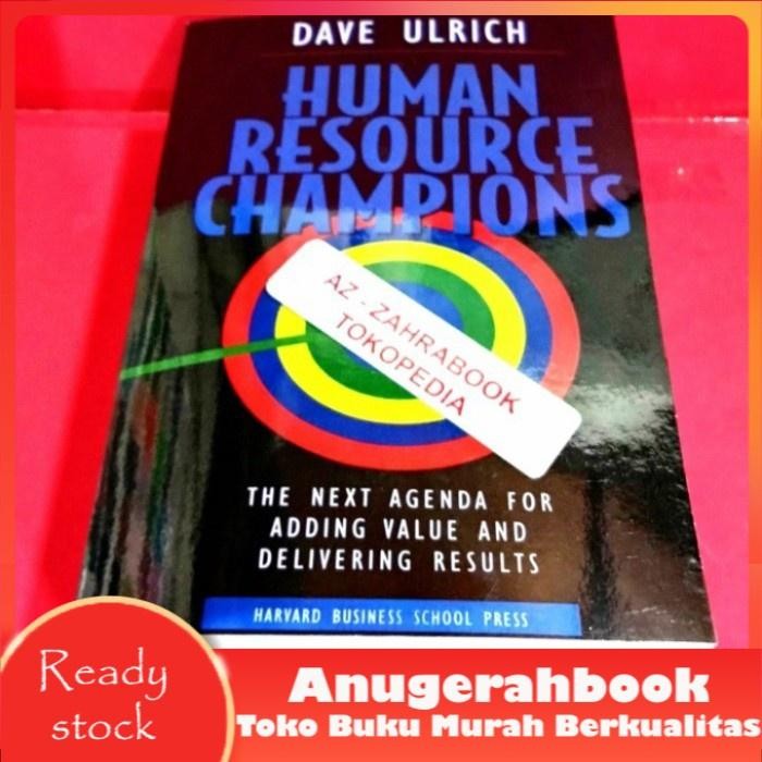 

PROMO buku Human Resource Champions Ulrich Dave.