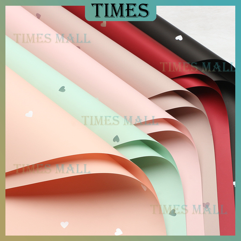 

Wrapping Paper Kertas Buket LOVE Polkalove Cellophane / Kertas Bunga / Kertas Kado / Kertas Buket Bunga Florist Flower Wrapping Paper