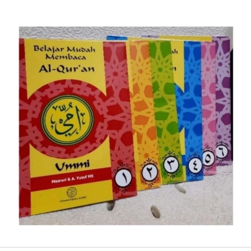 BELAJAR MUDAH MEMBACA ALQURAN METODE UMMI JILID 1 - 6