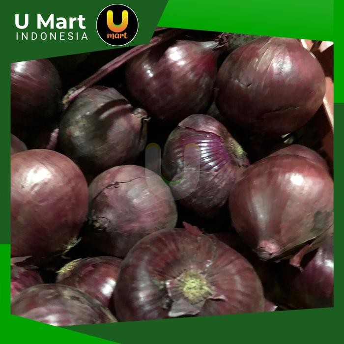 

U Mart - Bawang Bombay Merah Segar 500 gram