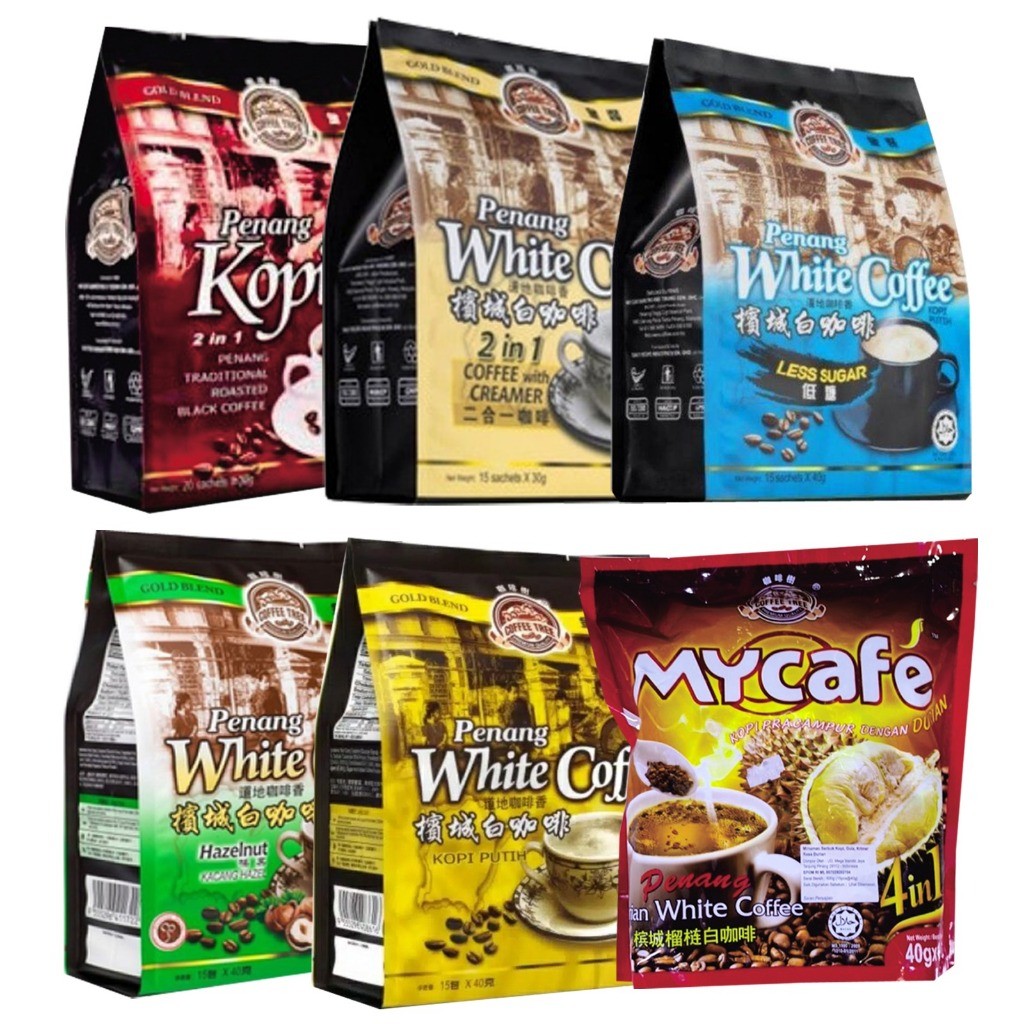 

Coffee Tree Penang White Coffee All Varian Rasa Exp Februari 2026 PROMO HALAL