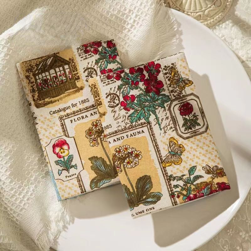 

Vintage Pattern A5/A6 Cloth Book Cover Protective Notebooks and Journals Cute Notepad Personal Diary Agenda Planner Girl Gifts