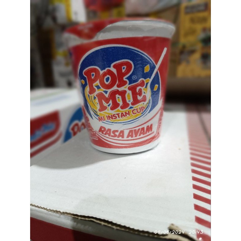 

Pop Mie rasa Ayam -Mi Instan Cup-