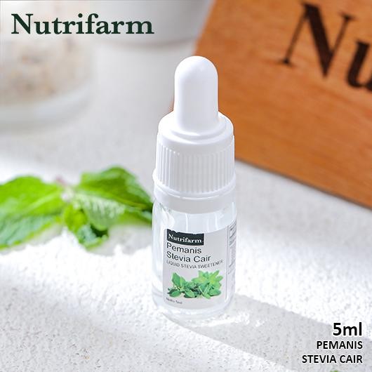 

Nutrifarm Pemanis Stevia Cair 5ml & 15ml - Makanan Tanpa Gula - Nutrifarm Stevia 5 ML & 15 ML - Sugar - 5ML
