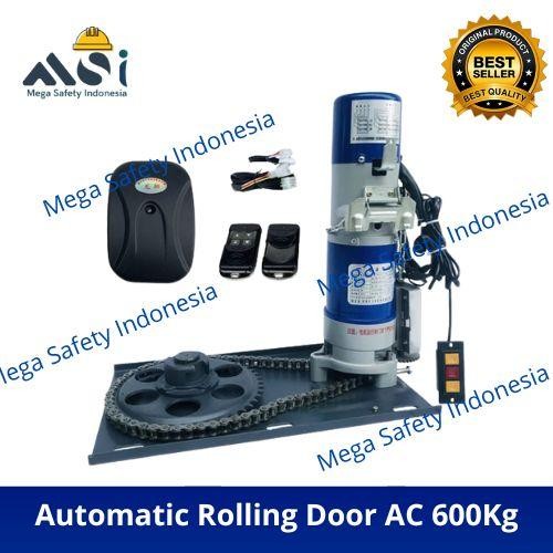 

Automatic Rolling Door AC Mesin Rolling Otomatis 600 Kg