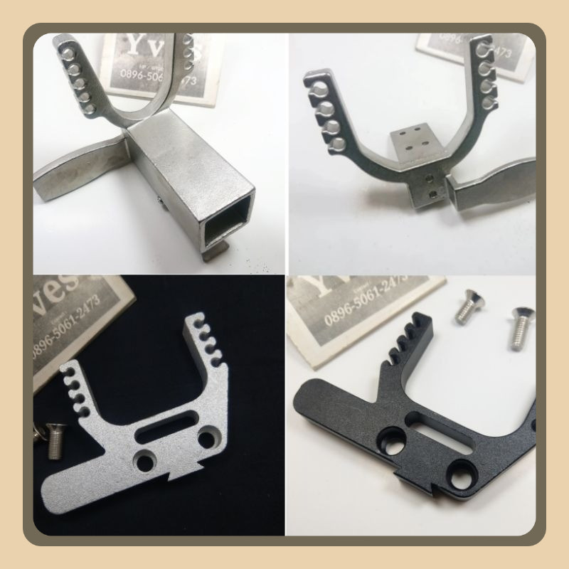 Frame Head Stainless Ketapel Tahan Karat Dural Hitam