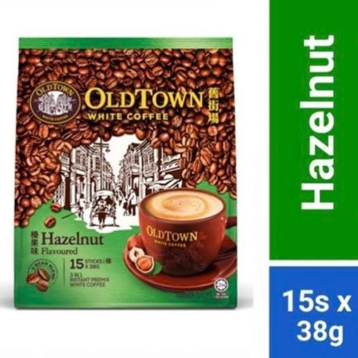 

kopi old town white coffee 3in1 Hazelnut isi 15sachet