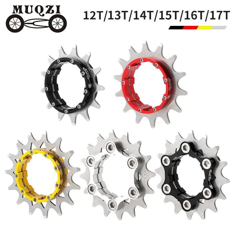 Muqzi Adaptor Single Speed Cog 12 13 14 15 16 17 18 T Freehub Shimano HG Sepeda Fixie Road