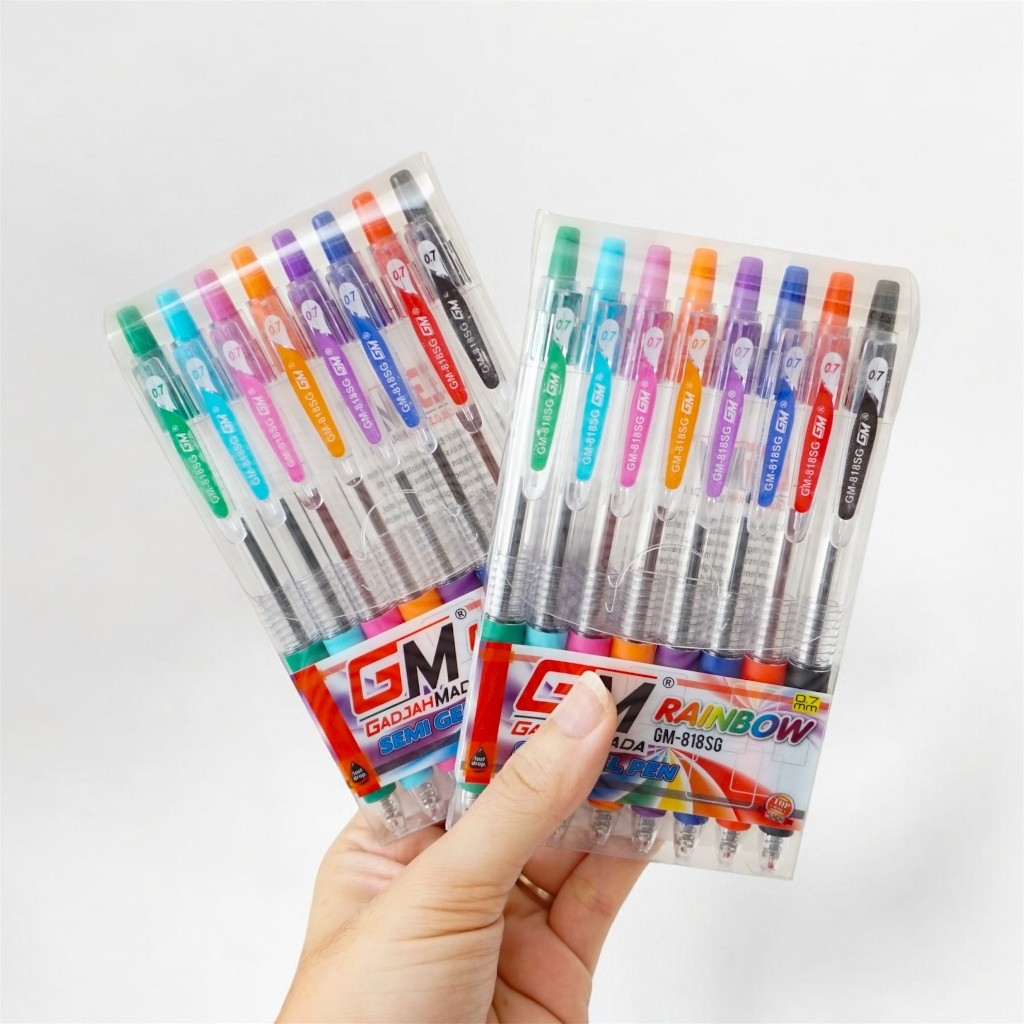 

BOLPOIN SET WARNA RAINBOW/ SET BULPEN/ BULPEN WARNA