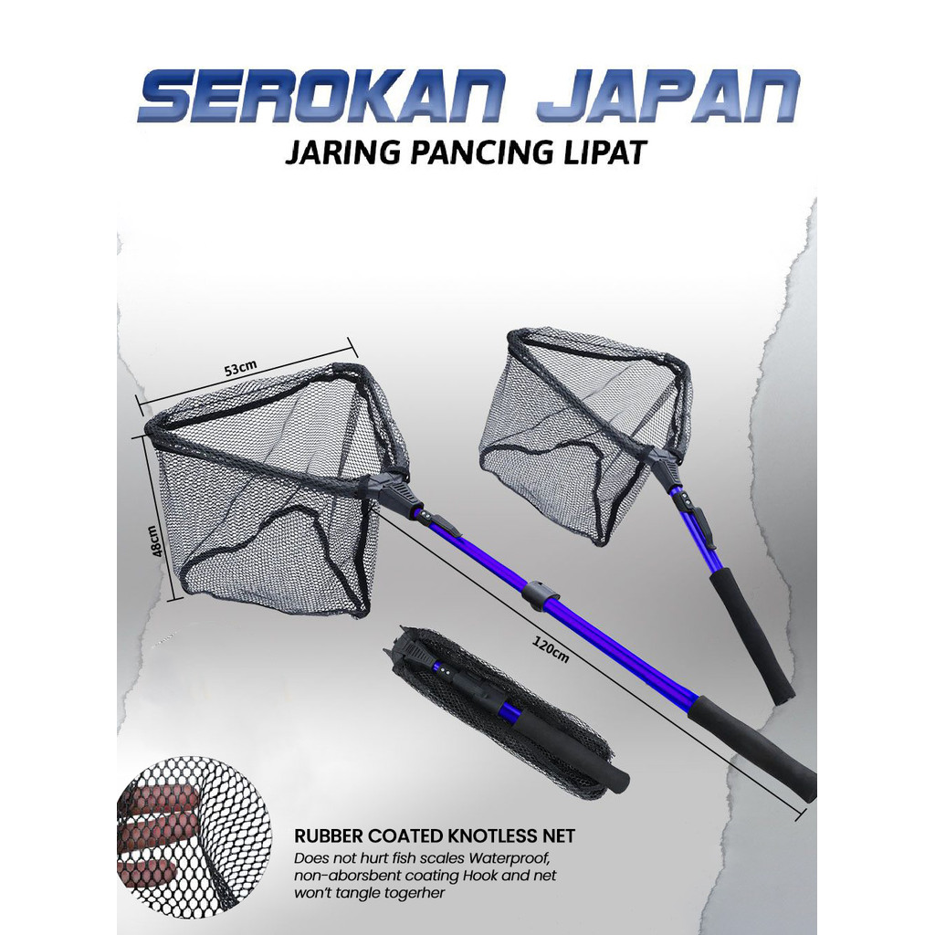 Serokan Lipat Japan || Serokan Lipat || Serokan Ikan || Serokan Japan