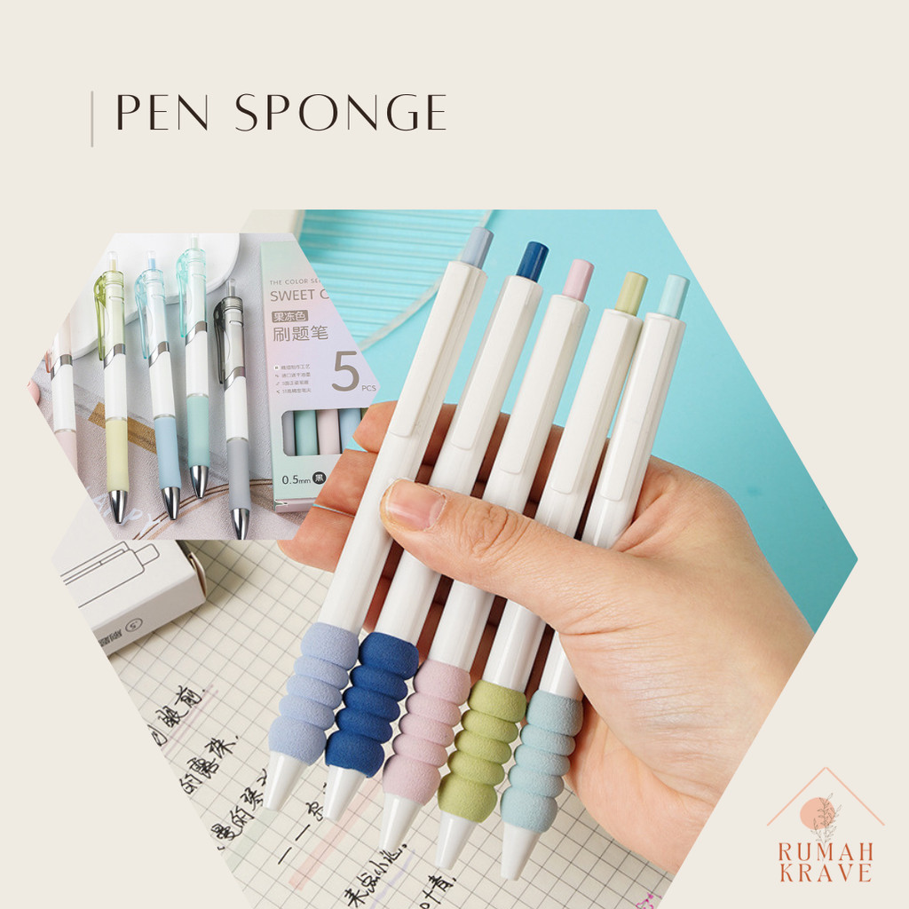 

RUMAH KRAVE - Pen Sponge Pulpen Ballpoint