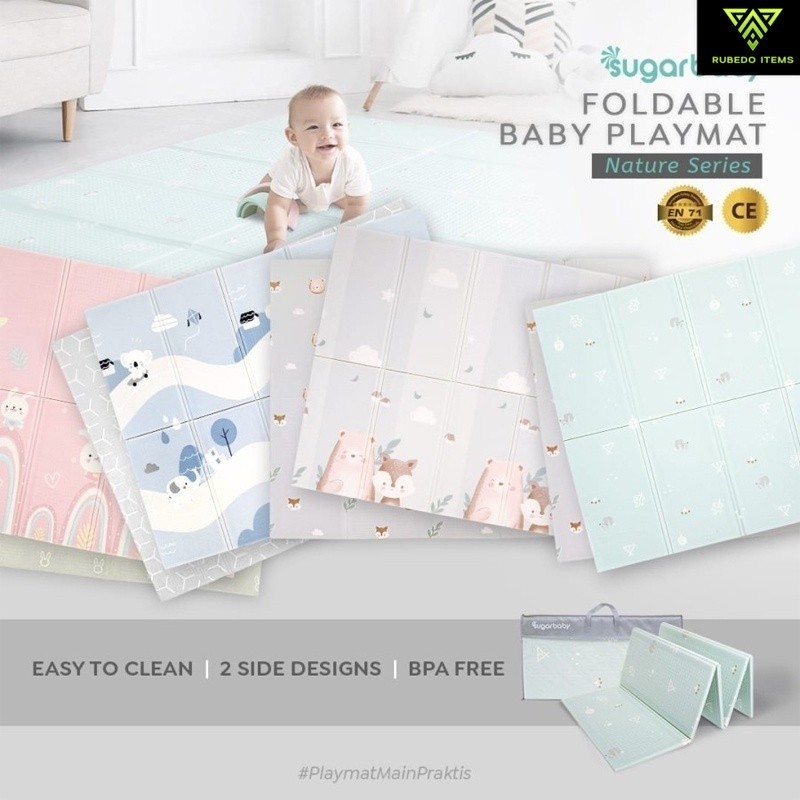 SUGAR BABY Foldable Baby Playmat Karpet Bayi