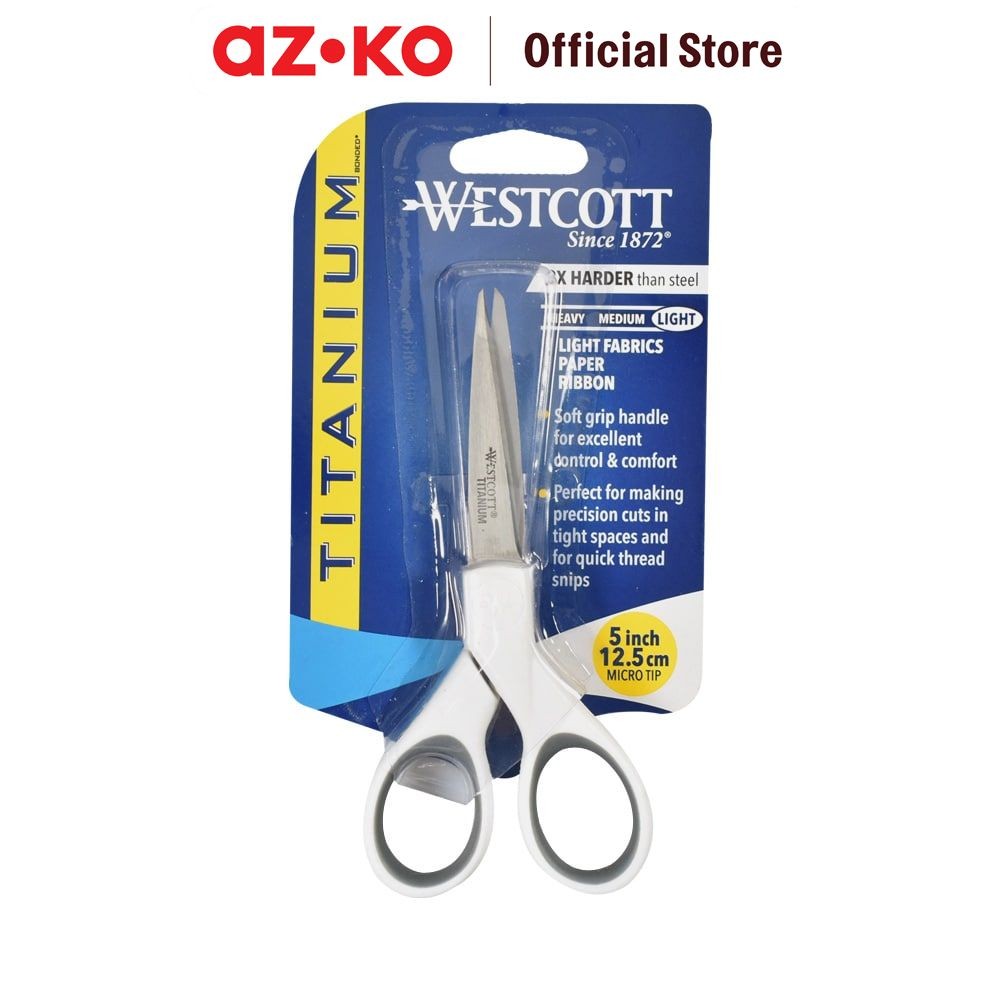 

AZKO Westcott 12.7 Cm Gunting Titanium Dengan Microtip