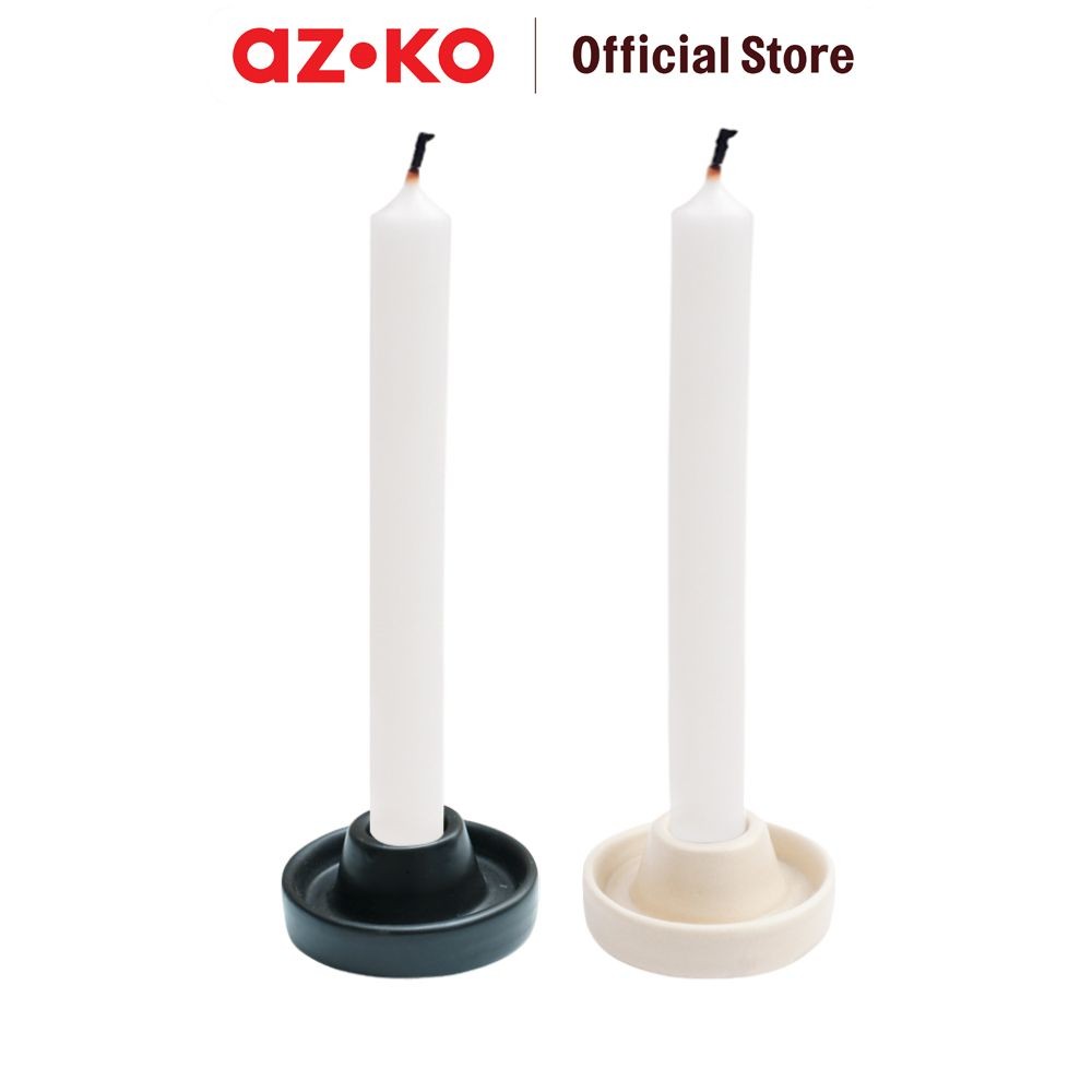 AZKO Arthome 7.5X7.5X3 cm Tempat Lilin Candle Holder Deco Wadah Lilin Dekoratif Pajangan Dekorasi Me