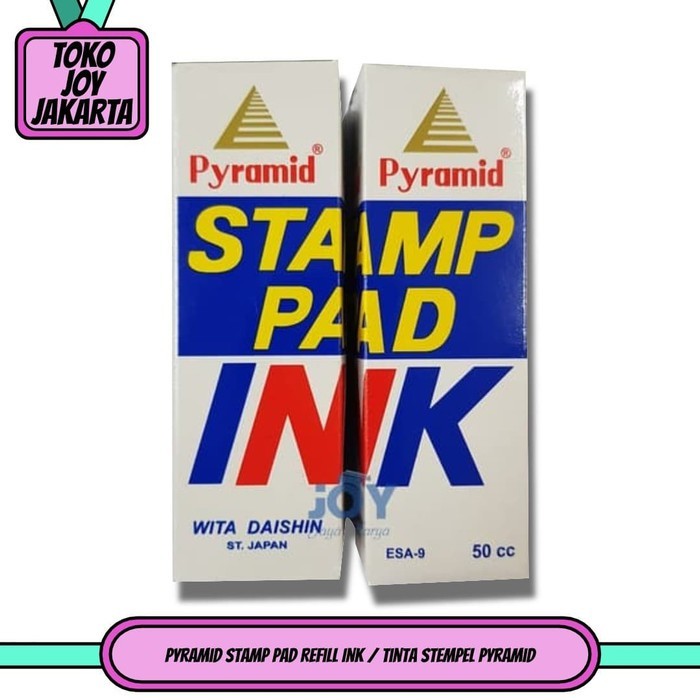 

Pyramid Stamp Pad Refill Ink / Tinta Stempel Pyramid