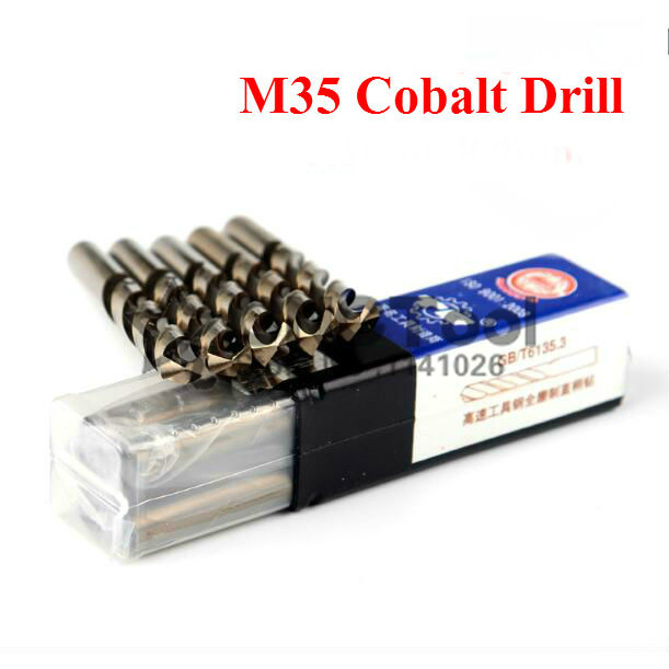 Free Shipping 5PCS 7.1mm-11.5mm M35 Twist Drill Hss-Co Stainless Steel Drilling High Quality Cobalt 