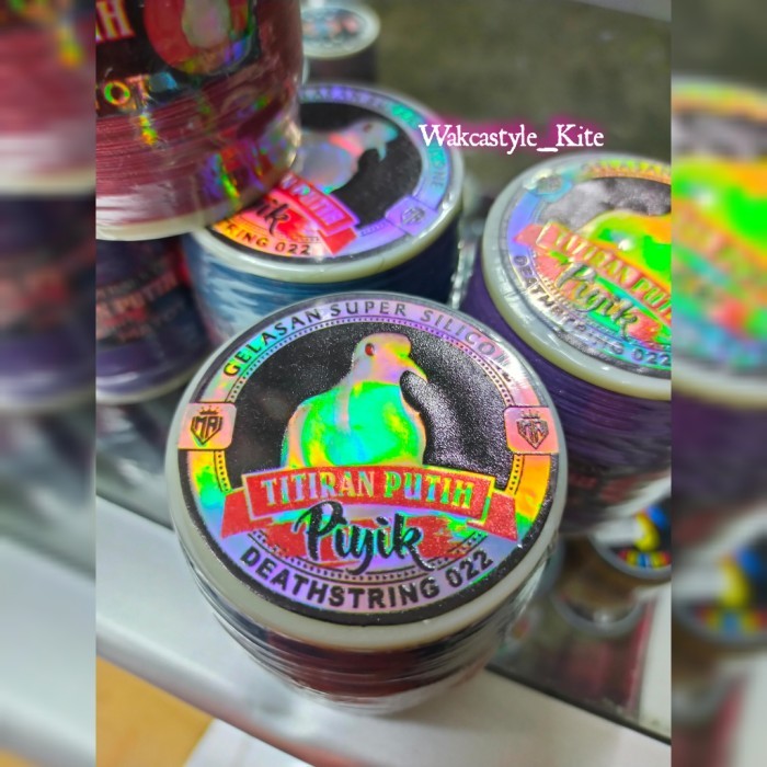 Gelasan Dead String Titiran Putih | Layangan Aduan Original