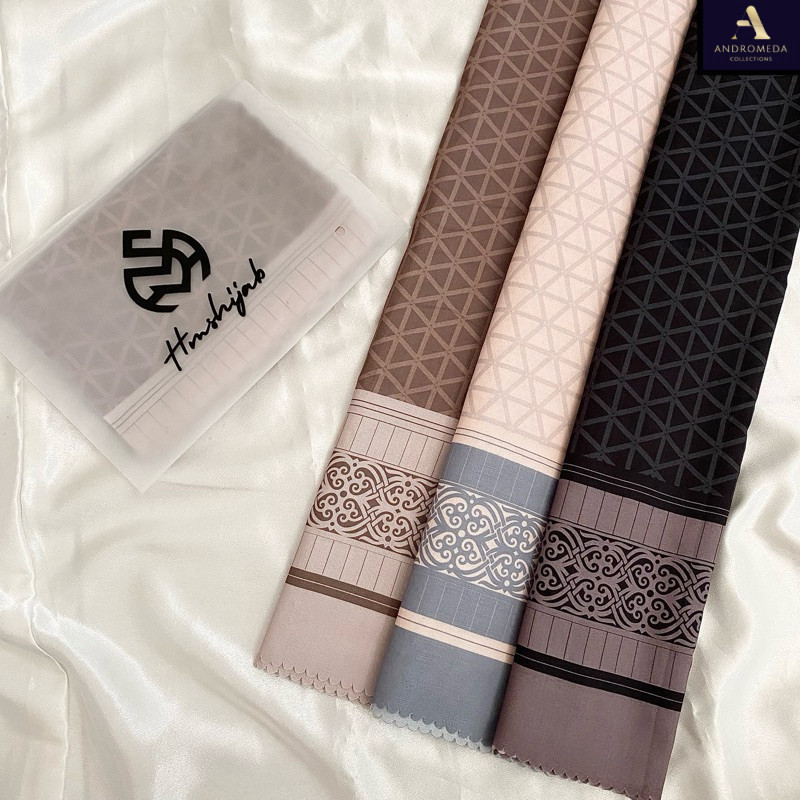 Hijab Voal Motif Printing Premium Pouch