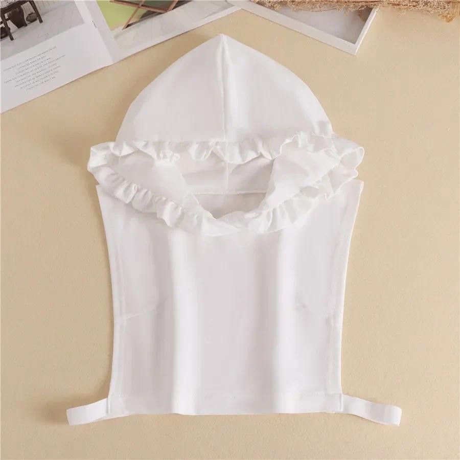 Hoodie Wanita Manset Blouse Satin